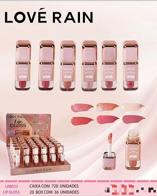 Lip gloss /36pcs Love Rain