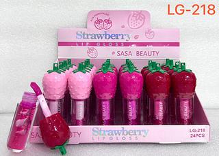 Lip gloss morango c/24pcs BEST SHOPEE