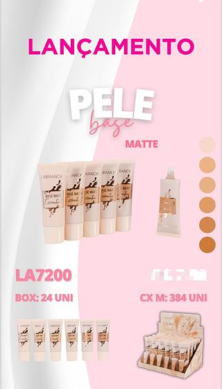 Base Liquida Matte c/24pçs Labranche