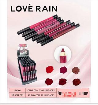 Lápis Labial c/48pçs Love Rain
