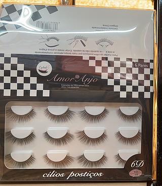 Cilios Postiços Amor e Anjo PCT C/10pares (6P-19)