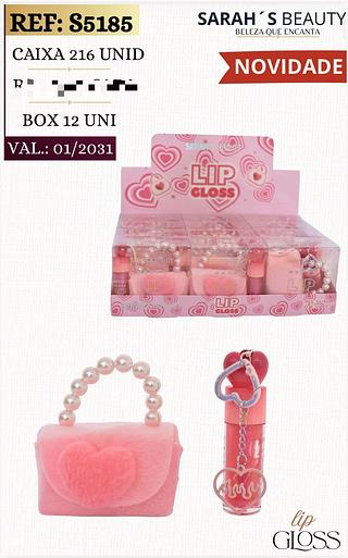 Lip gloss c/12pcs Sarah´s Beauty