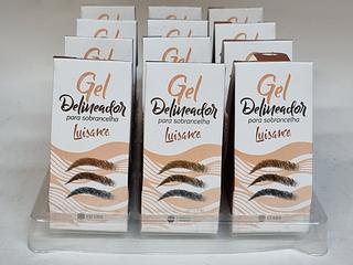 Delineador de gel Luisance C/12pcs