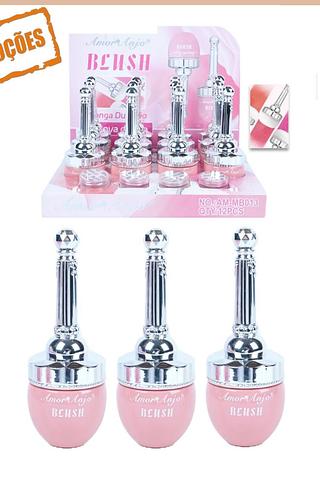 Blush com esponja /12pcs Amor anjo