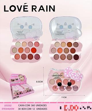 Paleta de sombars C/12pcs LOVE RAIN