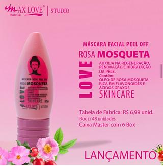 Máscara Facial Peel Off (Rosa Mosqueta) c/48PCS