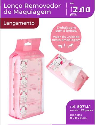 Lenço Removedor de Maquiagem Vivai