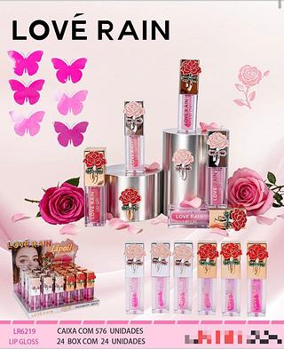 Lip gloss /24pcs LOVE RAIN