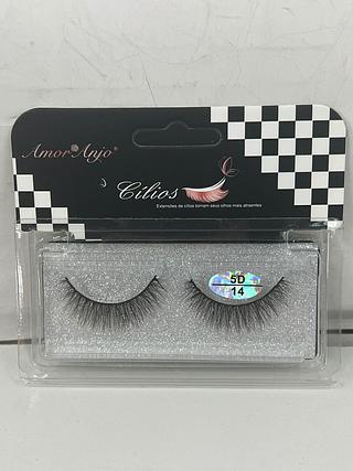 Cilios Postiços 1par/ 12pçs (1p-14) Amor&anjo