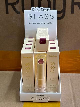 Batom Creamy Matte /12pcs RUBY ROSE GLASS