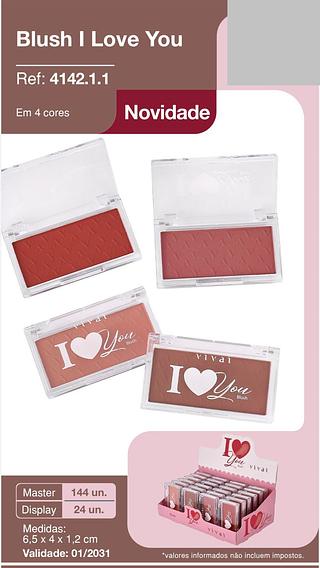 Blush i love you /24pcs VIVAI