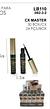 Cola para cilios preto c/24pcs LUA NEVE