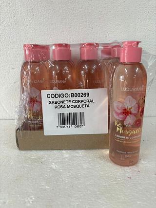 Sabonete corporal rosa mosqueta BOX/12 (B00269) LUDURANA