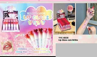 Lip Gloss com Brilho /48pcs YOYO MAQUIAMOR