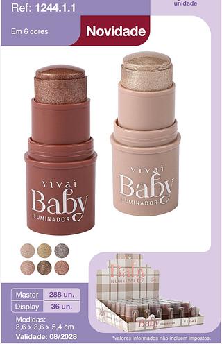 Iluminador baby /36pcs Vivai