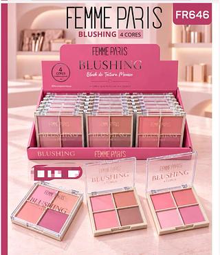 Palete de blush /24pcs FEMME PARIS