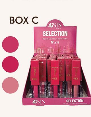 Batom Liquido Selection Lip Matte /36pçs Sis Makeup