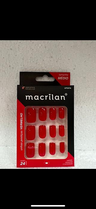 Unha Média (vermelho) /DZ (UP307A)