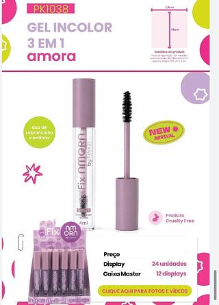 Serum 3em 1 amora/24pcs Pink 21