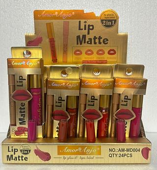 Lip Gloss e Lápis Labial c/24pçs Amor Anjo