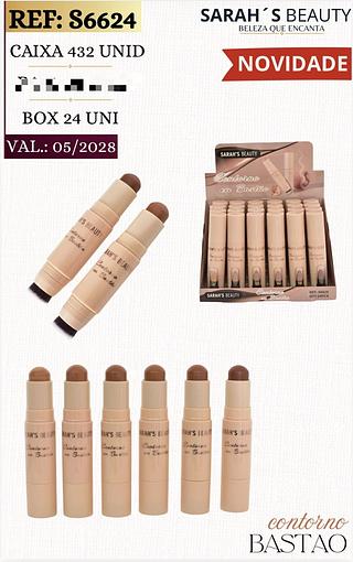 Contorno bastao c/24pcs Sarah´s Beauty
