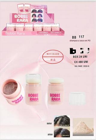 Shampoo a seco em po /24pcs Bobbi Rara