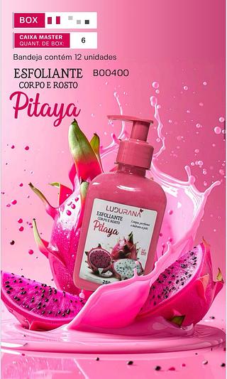 Esfoliante corpo e rosto Pitaya C/12pcs LUDURANA