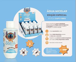 Agua micelar stitch capivara c/16pcs FENZZA 100ML