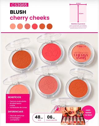 Blush cherry cheeks c/48pcs (CS3965) PINK 21
