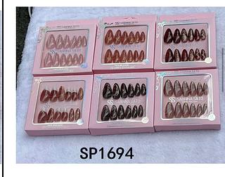 Unha postica em pvc c/12pcs SABRINA SATO