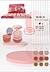 Kit 3em1 Blush & Iluminador & Contorno C/Espelho /24pçs Bobbi Rara