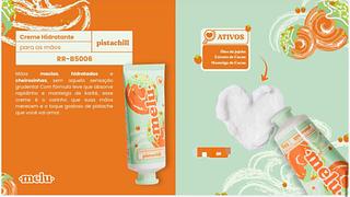 Creme Hidratante para Mãos c/12pçs Melu Ruby Rose