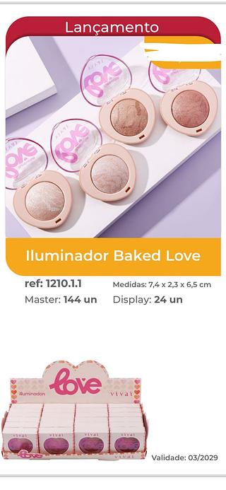 Iluminador Baked Love /24un VIVAI