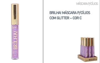 Máscara para Cilios com Glitter (cor C) c/12pçs Luisance