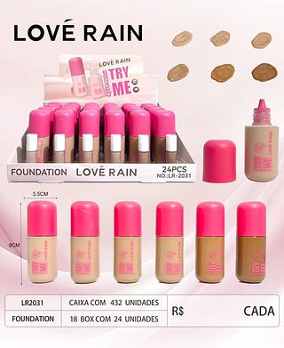 Base liquida c/24pcs LOVE RAIN