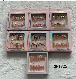 Unha postica em pvc c/12pcs SABRINA SATO