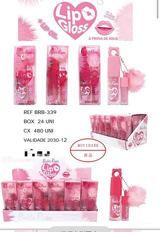 Lip gloss /24pcs Bobbi Rara