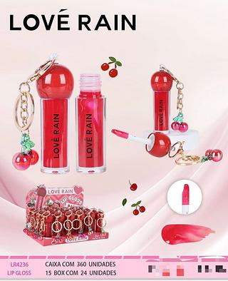 Lip gloss /24pcs Love Rain