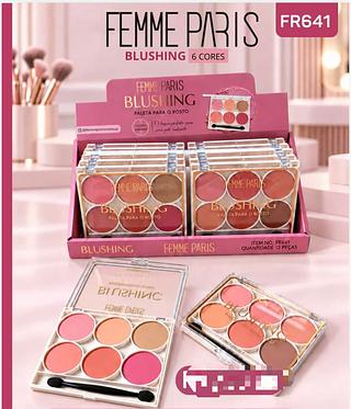 Paleta de blush /12pcs FEMME PARIS