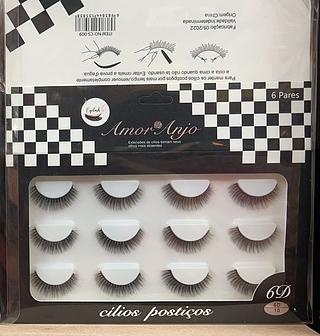 Cilios postiços Amor e Anjo PCT C/10Pares (6P-10)