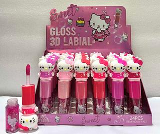 Gloss Labial 3D c/24pçs Best Shopee