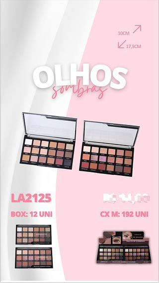 Paleta de sombras c/12pcs LABRANCHE