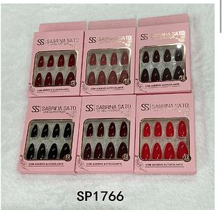 Unha postica em pvc c/12pcs SABRINA SATO