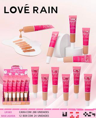 Base liquido /24pcs LOVE RAIN