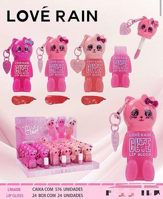 Lip gloss catinho /24pcs LOVE RAIN