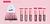 Gloss labial Melu/ 36pçs (RR-F8235) Ruby rose