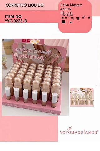 Corretivo liquido /36pcs Yoyo maquiamor