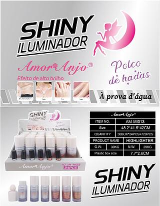 Shiny Iluminador c/24pcs AMOR ANJO
