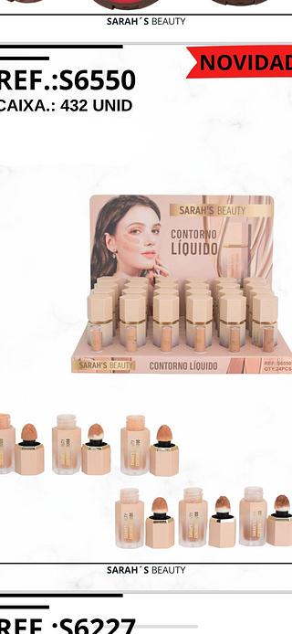 Contorno Liquido c/24pcs (S6550) Sarah's