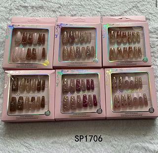 Unha postica em pvc c/12pcs SABRINA SATO